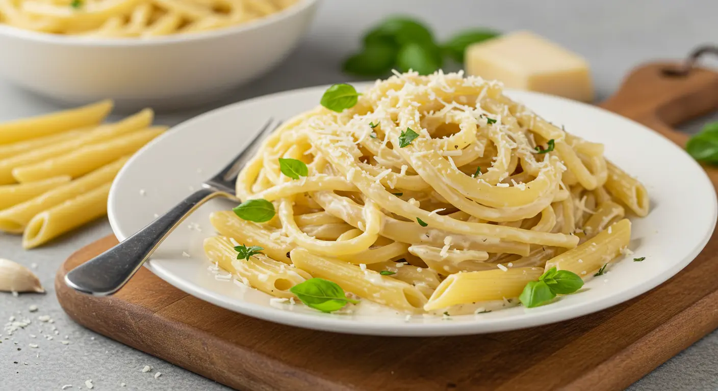Creamy Garlic Pasta Recipe